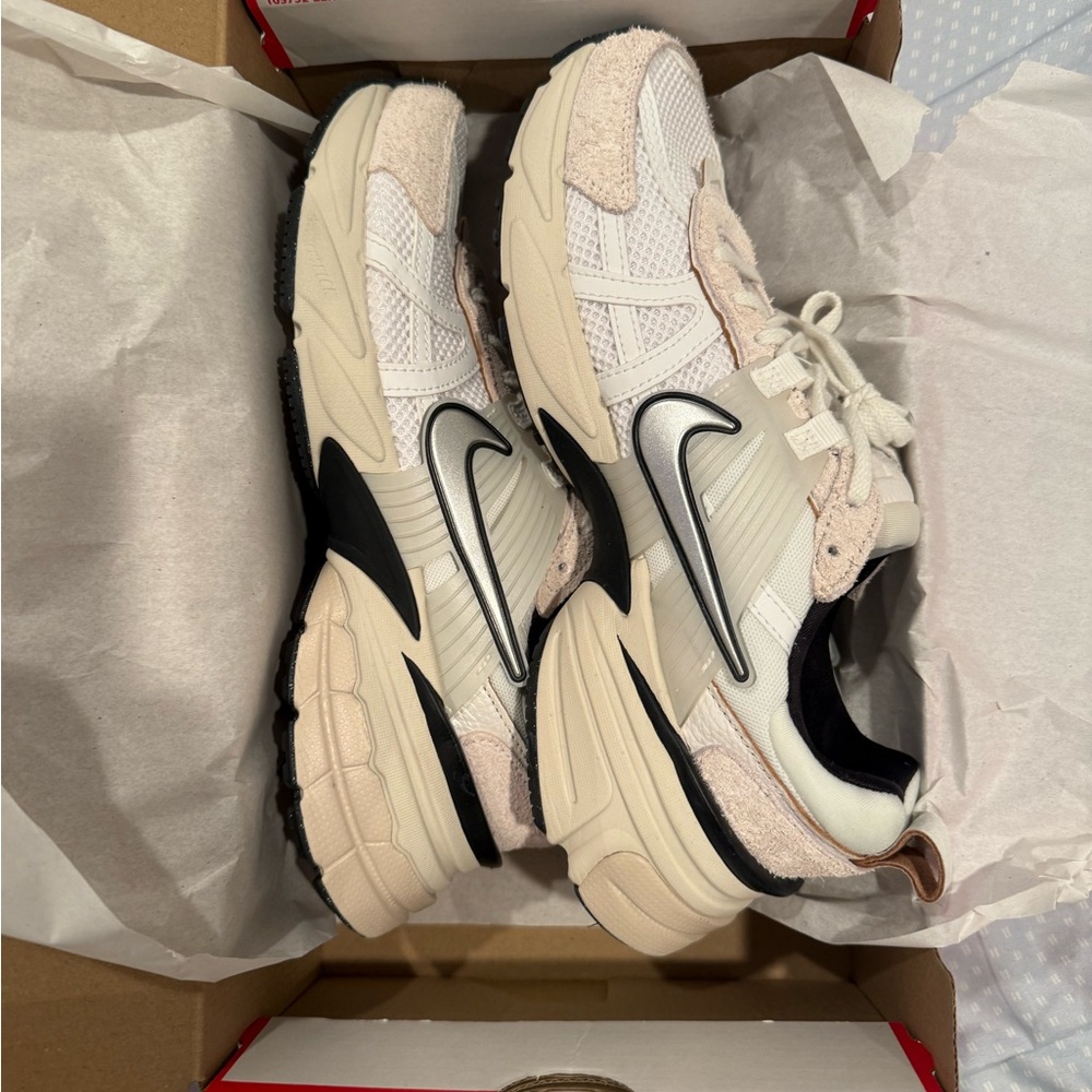Nike White and Cream Sneakers